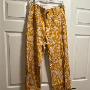 Anthropologie Maeve linen blend Colette pants